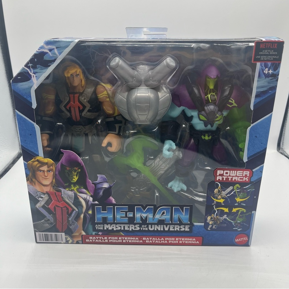 HE-MAN AND THE MASTERS OF THE UNIVERSE BATTLE FOR ETERNITY 2-Pack NETFLIX 2022